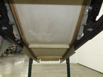 EMI Plastics 23"W x 6'L Incline Cleated Belt Parts Conveyor 17"Bed 115V 1-23FPM