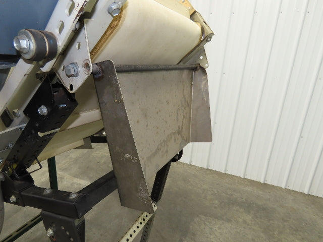 EMI Plastics 23"W x 6'L Incline Cleated Belt Parts Conveyor 17"Bed 115V 1-23FPM