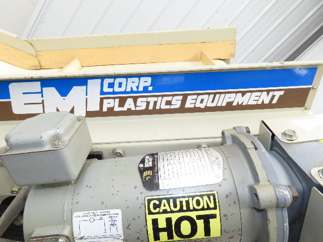 EMI Plastics 23"W x 6'L Incline Cleated Belt Parts Conveyor 17"Bed 115V 1-23FPM