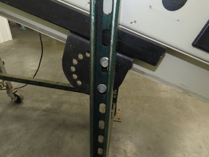 EMI Plastics 23"W x 6'L Incline Cleated Belt Parts Conveyor 17"Bed 115V 1-23FPM