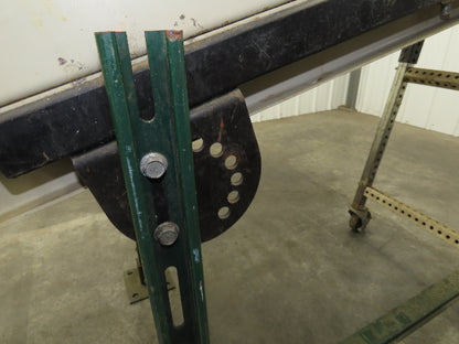 EMI Plastics 23"W x 6'L Incline Cleated Belt Parts Conveyor 17"Bed 115V 1-23FPM