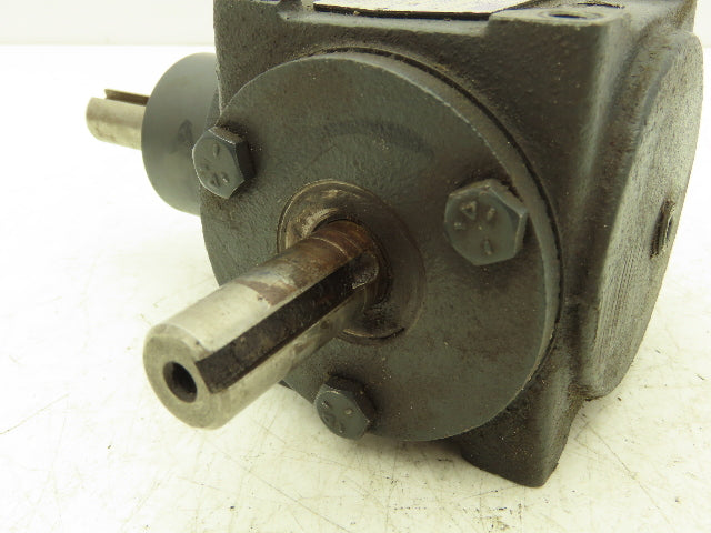 Hub City 0220-21101 Bevel M3 Gearbox Drive 1:1 Ratio 5/8" Dual Shaft AB Style