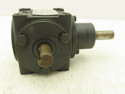 Hub City 0220-21101 Bevel M3 Gearbox Drive 1:1 Ratio 5/8" Dual Shaft AB Style