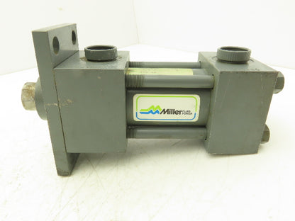 Miller Fluid Power HV61R4N Hydraulic Cylinder 1.5" Bore 3/4" Stroke 1300 PSI