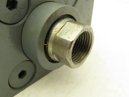 Miller Fluid Power HV61R4N Hydraulic Cylinder 1.5" Bore 3/4" Stroke 1300 PSI