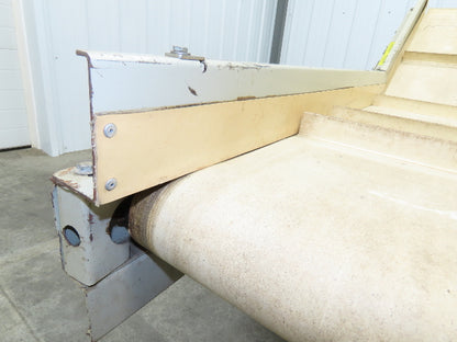 EMI Plastics 23"W x 6'L Incline Cleated Belt Parts Conveyor 17"Bed 115V 1-21FPM