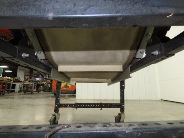 EMI Plastics 23"W x 6'L Incline Cleated Belt Parts Conveyor 17"Bed 115V 1-21FPM