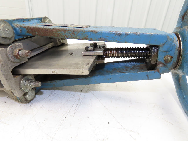 DeZurik 9260375 6" Knife Gate Valve 316 SS Rising Stem Figure 825