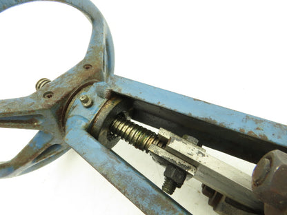 DeZurik 9258997 3" Knife Gate Valve 304 SS Rising Stem Fig. 824