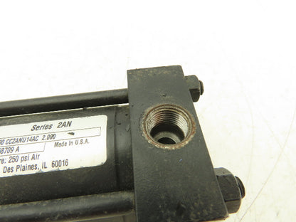 Parker 02.00 CC2ANU14AC 2.000 Pneumatic Cylinder 2" Bore 2" Stroke 250 PSI
