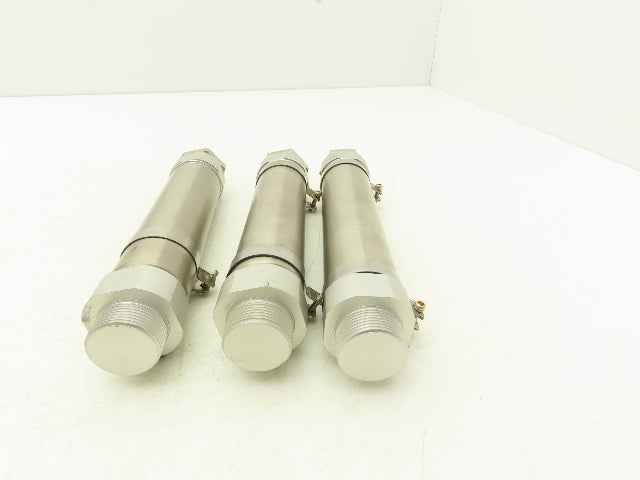 SMC Pneumatic Air Cylinder 32mm Bore Non Rotating 73-105mm Stoke Mixed Lot of 3