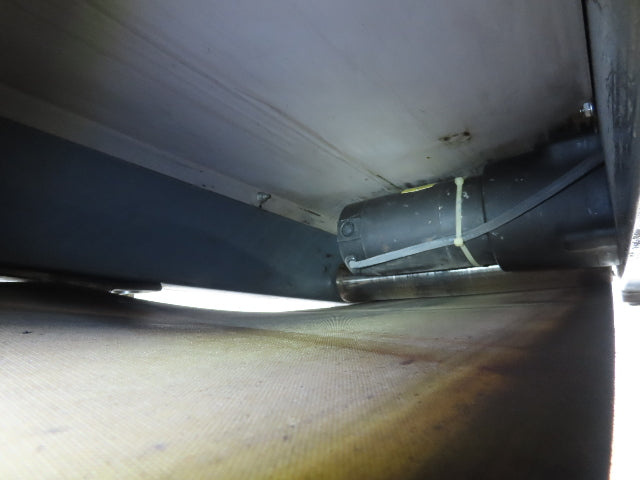 LaRos 19.5"W x 62"L Cleated Belt Incline Parts Conveyor 12"Bed 4-48FPM 115V