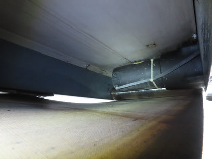 LaRos 19.5"W x 62"L Cleated Belt Incline Parts Conveyor 12"Bed 4-48FPM 115V