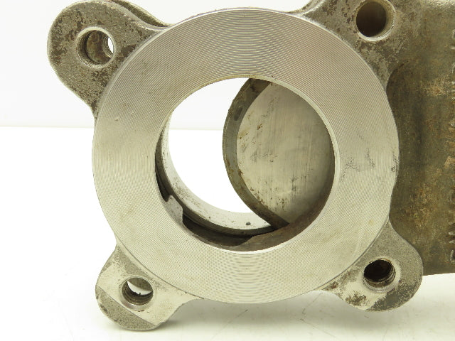 Velan L10-0310C-13SL 3" Stainless Knife Gate Valve 316SS Rising Stem Lug Style