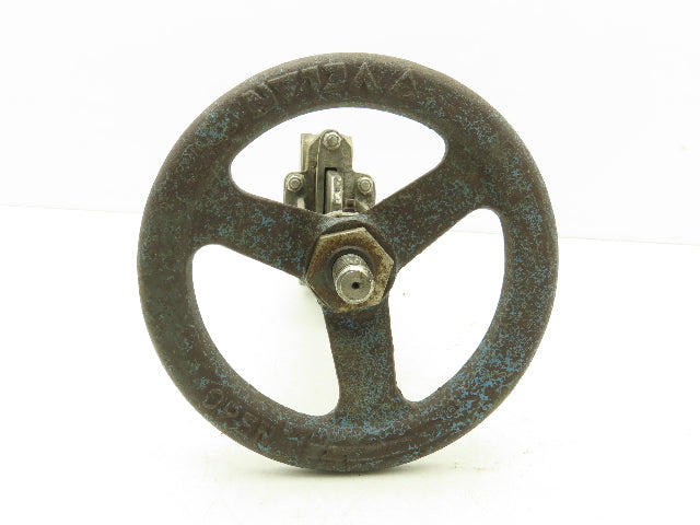 Velan L10-0310C-13SL 3" Stainless Knife Gate Valve 316SS Rising Stem Lug Style