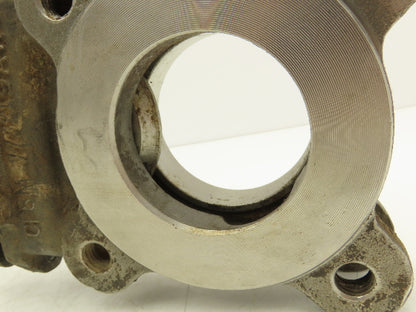 Velan L10-0310C-13SL 3" Stainless Knife Gate Valve 316SS Rising Stem Lug Style