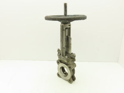 Velan L10-0310C-13SL 3" Stainless Knife Gate Valve 316SS Rising Stem Lug Style