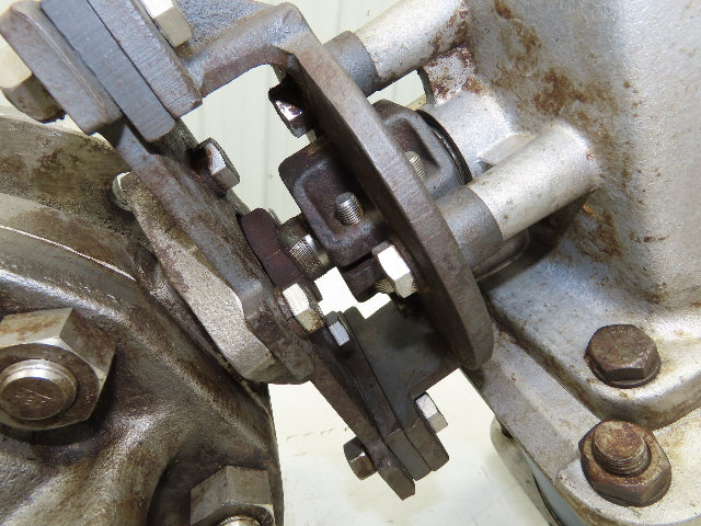 Neles Jamesbury Stainless 6" Flanged Ball Valve 316SS 150psi Pneumatic Actuator