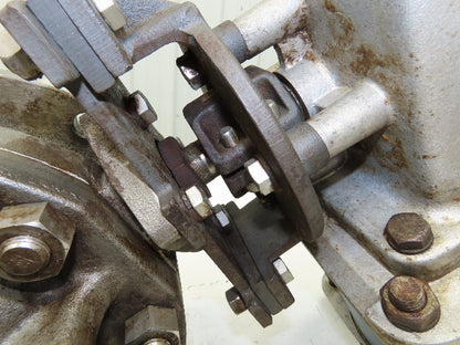 Neles Jamesbury Stainless 6" Flanged Ball Valve 316SS 150psi Pneumatic Actuator