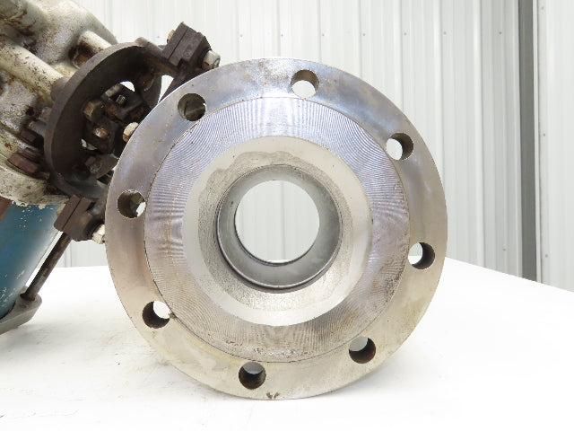 Neles Jamesbury Stainless 6" Flanged Ball Valve 316SS 150psi Pneumatic Actuator