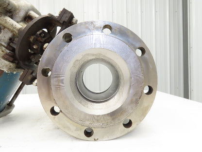 Neles Jamesbury Stainless 6" Flanged Ball Valve 316SS 150psi Pneumatic Actuator