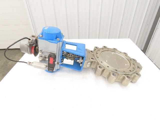 Jamesbury 815L113600XZ Size 8 Butterfly wafer Sphere Valve Xtreme 316SS