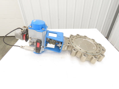 Jamesbury 815L113600XZ Size 8 Butterfly wafer Sphere Valve Xtreme 316SS