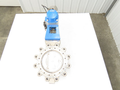 Jamesbury 815L113600XZ Size 8 Butterfly wafer Sphere Valve Xtreme 316SS