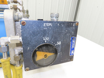 Jamesbury 8" Butterfly Valve Pneumatic Air Actuator PMV Positioner