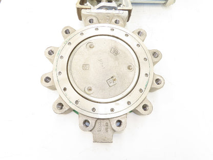 Jamesbury 815L-11 3600MT 8" Butterfly Valve Pneumatic Air Actuator No Positioner