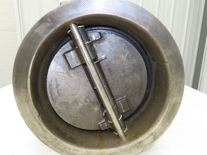 Crane G15 CMF Duo Chek II Stainless 10" Wafer Check Valve 275 PSI Class 150