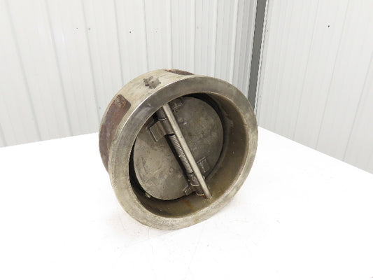 Crane G15 CMF Duo Chek II Stainless 10" Wafer Check Valve 275 PSI Class 150