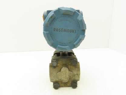 Rosemount 1151GP9E22B1 Differential Pressure Transmitter 45VDC WP 0-3000 PSI