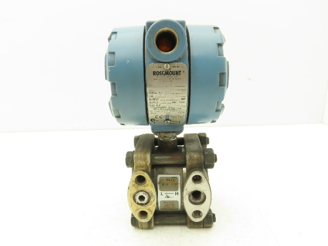Rosemount 1151GP9E22B1 Differential Pressure Transmitter 45VDC WP 0-3000 PSI