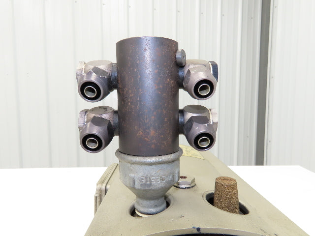 Becker VT Series Rotary Vane Oil-less Vacuum Pump Air Cooled 460V 3PH Tested