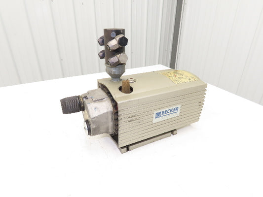 Becker VT Series Rotary Vane Oil-less Vacuum Pump Air Cooled 460V 3PH Tested