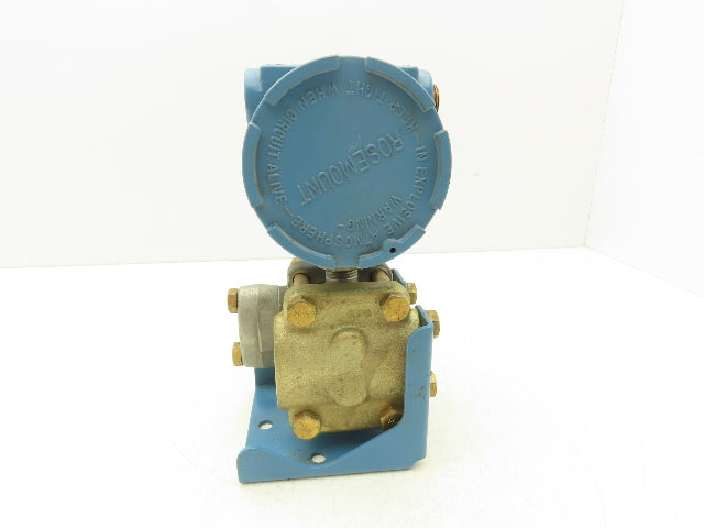 Rosemount 1151GP6E22B2 Differential Pressure Transmitter Max 45DCV WP 0-100 PSI