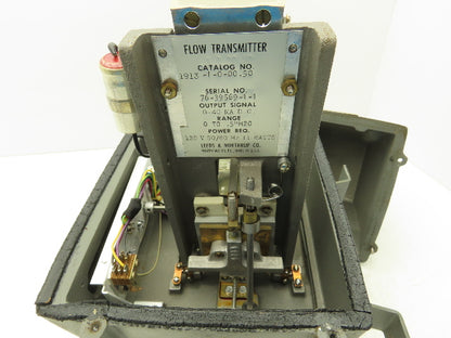 Leeds & Northrup co 1913-1-0-00.50 Magnetic Flow Transmitter 120VAC 0-0.5" H2O