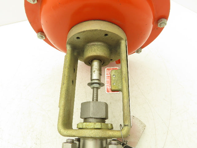 HD Baumann Pneumatic Diaphragm Actuator with 1"NPT 316SS Valve -No Positioner