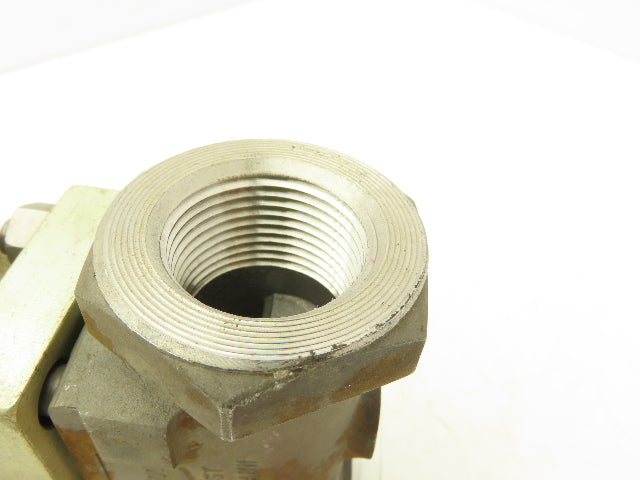 HD Baumann Pneumatic Diaphragm Actuator with 1"NPT 316SS Valve -No Positioner