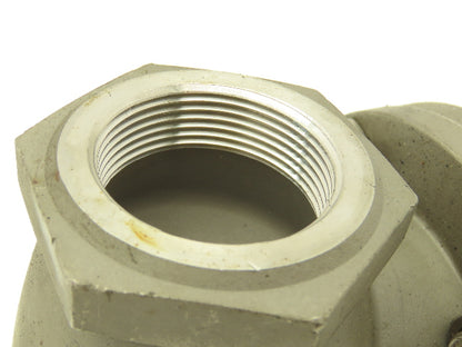 Aloyco 370 Horizontal Swing Check Valve 1-1/2" NPT Threaded Class 150 CF3M