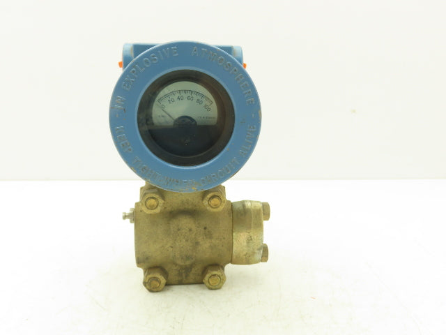 Rosemount 1151DP4J12M1B1B2 Electronic Pressure Transmitter 45VDC 2000PSI Haz Loc
