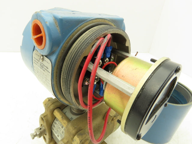 Rosemount 1151DP4J12M1B1B2 Electronic Pressure Transmitter 45VDC 2000PSI Haz Loc