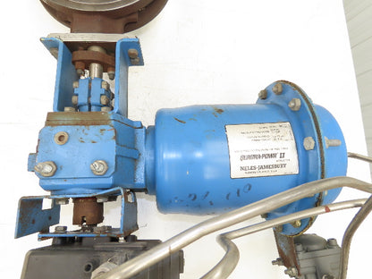 Jamesbury CSTL 8" Wafer Sphere Butterfly Valve w/Pneumatic Actuator QP3C/M