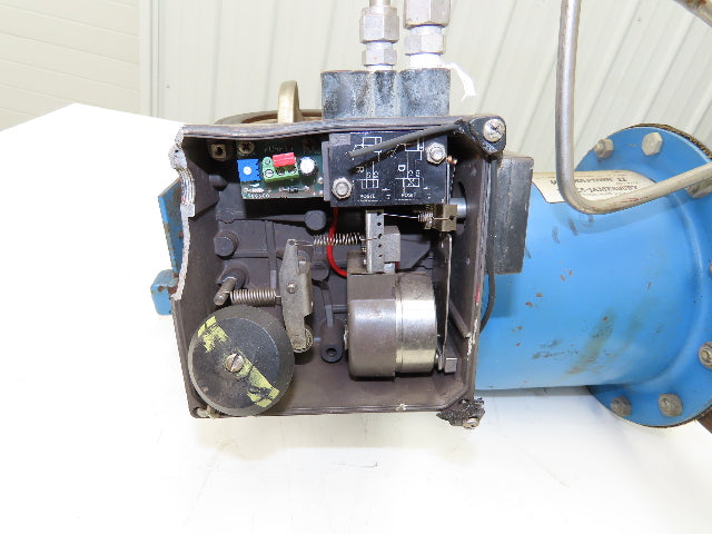 Jamesbury CSTL 8" Wafer Sphere Butterfly Valve w/Pneumatic Actuator QP3C/M