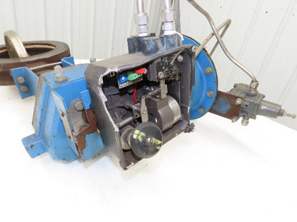 Jamesbury CSTL 8" Wafer Sphere Butterfly Valve w/Pneumatic Actuator QP3C/M