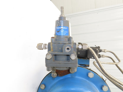 Jamesbury CSTL 8" Wafer Sphere Butterfly Valve w/Pneumatic Actuator QP3C/M