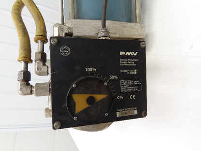 Jamesbury 12-815L-11-3600TT 12" Stainless Butterfly Valve /Actuator & Positioner