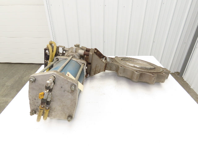 Jamesbury 12-815L-11-3600TT 12" Stainless Butterfly Valve /Actuator & Positioner