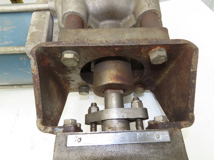 Jamesbury 12-815L-11-3600TT 12" Stainless Butterfly Valve /Actuator & Positioner